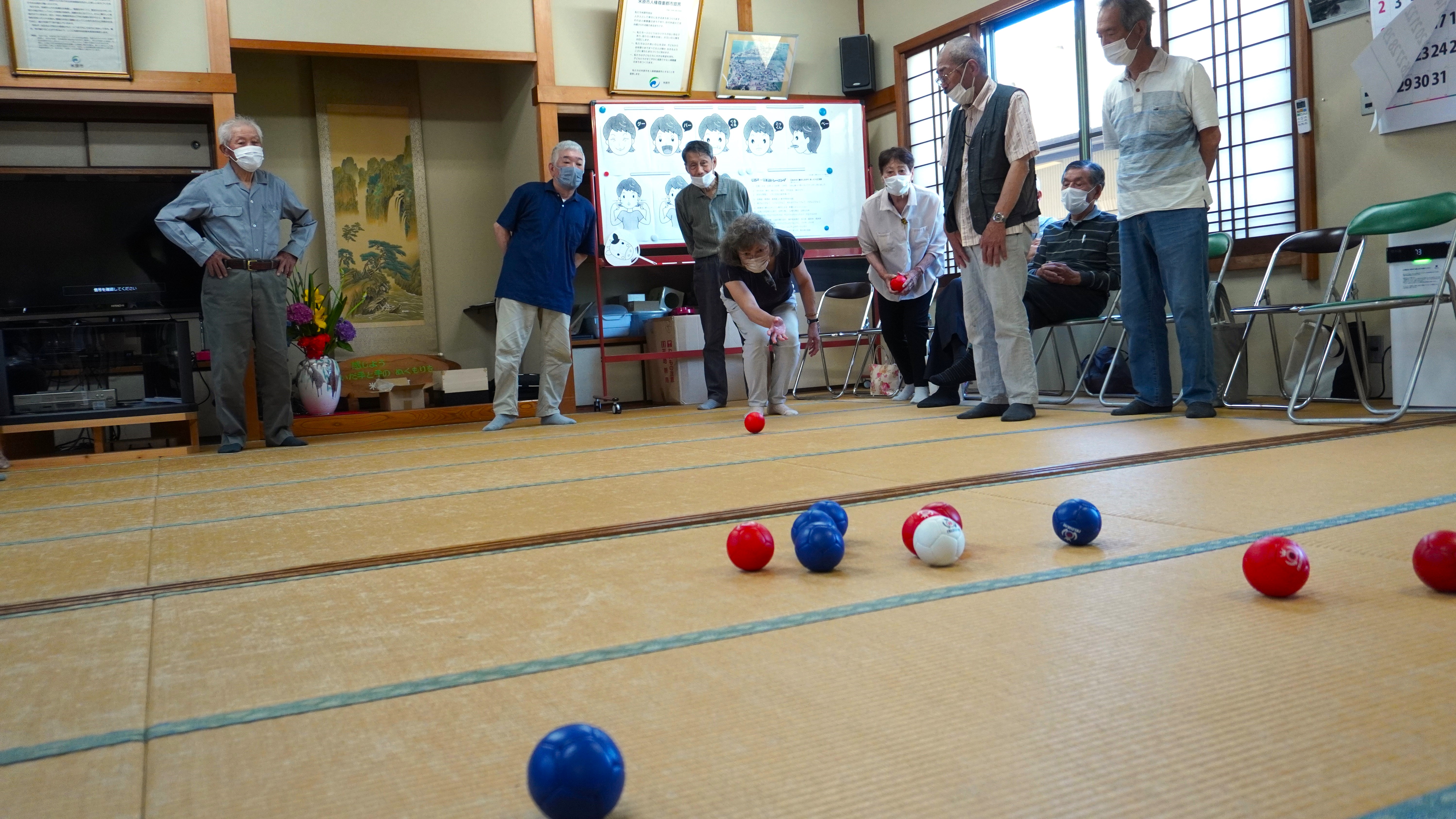 ボッチャで楽しく！男性も積極的に参加したくなるサロン事業